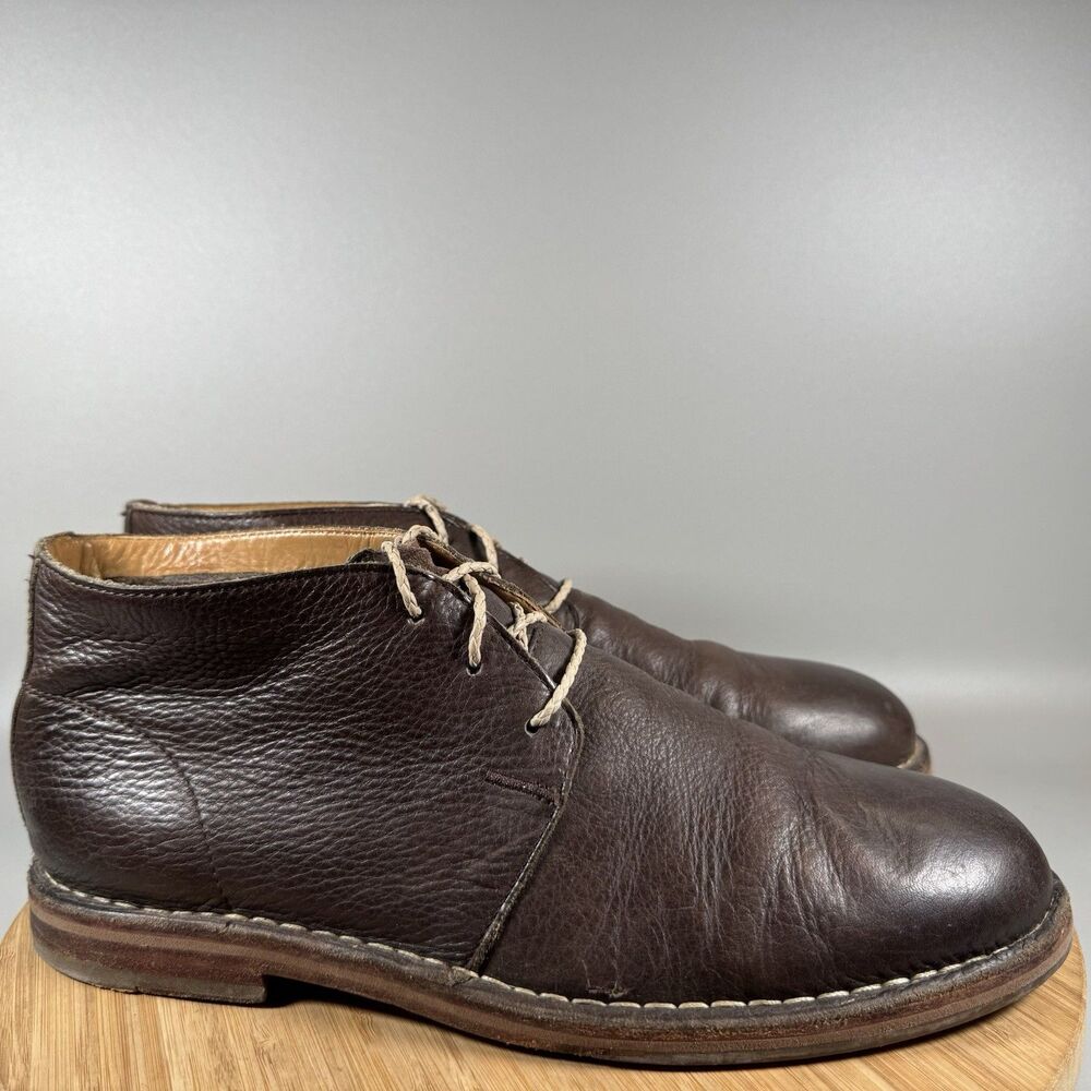 Cole Haan Men's Glenn Brown Leather Comfort Chukka Boots Size 11 M (C13188)